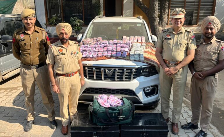 ਪੰਜਾਬ ਪੁਲਿਸ ਵੱਲੋਂ ਅੰਤਰ-ਰਾਜੀ ਜਾਅਲੀ ਕਰੰਸੀ ਮਾਡਿਊਲ ਦਾ ਪਰਦਾਫਾਸ਼; 9.99 ਕਰੋੜ ਰੁਪਏ ਦੀ ਨਕਲੀ ਅਤੇ ਪੁਰਾਣੀ ਕਰੰਸੀ ਸਮੇਤ ਦੋ ਕਾਬੂ