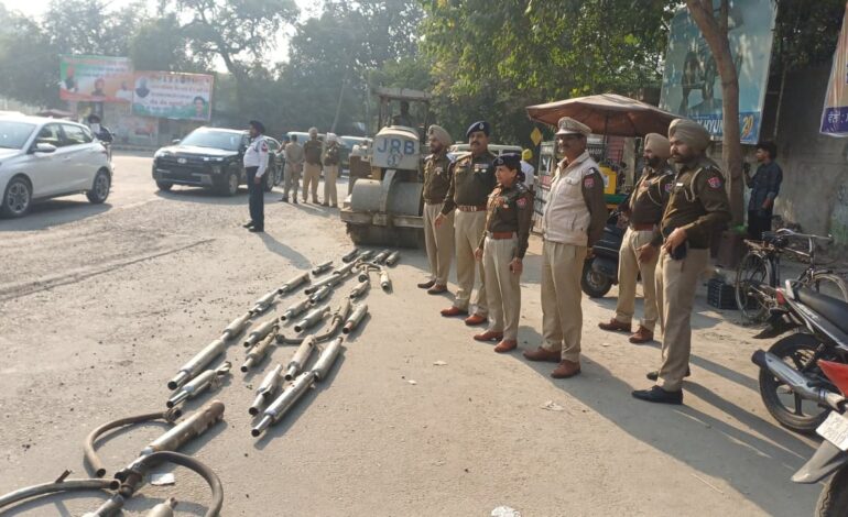 ਗੁਰਦਾਸਪੁਰ ਪੁਲਿਸ ਵੱਲੋਂ ਮੋਡੀਫਾਈਡ ਵਾਹਨਾਂ ਖ਼ਿਲਾਫ਼ ਸਖ਼ਤ ਕਰਵਾਈ