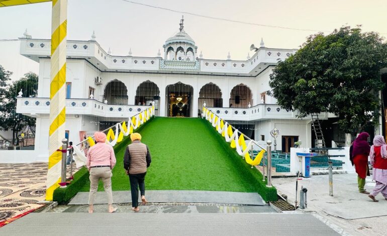 ਗੁਰਦੁਆਰਾ ਸਾਹਿਬ ਤਪ ਅਸਥਾਨ ਬਾਬਾ ਹਰੀ ਸਿੰਘ, ਸੰਗਤਪੁਰਾ, ਬਥਵਾਲਾ, ਗੁਰਦਾਸਪੁਰ ਤੋਂ ਸਜਾਏ ਜਾਣ ਵਾਲੇ ਨਗਰ ਕੀਰਤਨ ਦੀਆਂ ਤਿਆਰੀਆਂ ਮੁਕੰਮਲ- ਡਿਪਟੀ ਕਮਿਸ਼ਨਰ