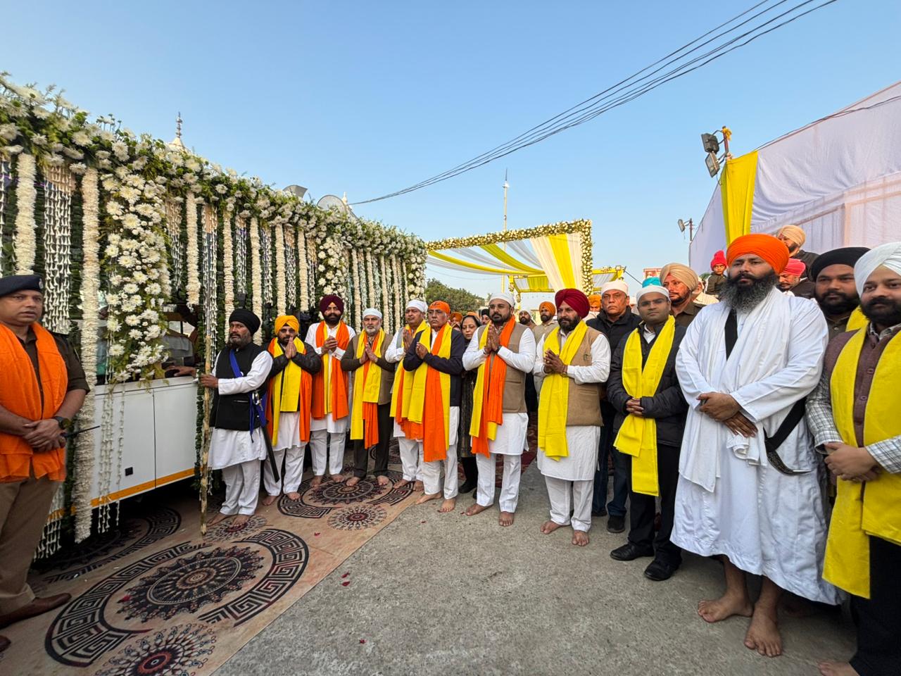 ਹਿੰਦ ਦੀ ਚਾਦਰ, ਨੌਵੇਂ ਪਾਤਸ਼ਾਹ ਸ੍ਰੀ ਗੁਰੂ ਤੇਗ਼ ਬਹਾਦਰ ਸਾਹਿਬ ਜੀ ਦੀ 350 ਸਾਲਾ ਸ਼ਹੀਦੀ ਸ਼ਤਾਬਦੀ ਨੂੰ ਸਮਰਪਿਤ ਪੰਜਾਬ ਸਰਕਾਰ ਵੱਲੋਂ ਗੁਰਦਾਸਪੁਰ ਤੋਂ ਅਲੌਕਿਕ ਨਗਰ ਕੀਰਤਨ ਸਜਾਇਆ