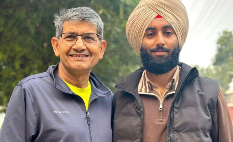 ਪੰਜਾਬ ਪੁਲਿਸ ਕਾਂਸਟੇਬਲ ਗੁਰਸਿਮਰਨ ਬੈਂਸ ਬਣੇ ਹਵਾਈ ਫੌਜ ਅਧਿਕਾਰੀ