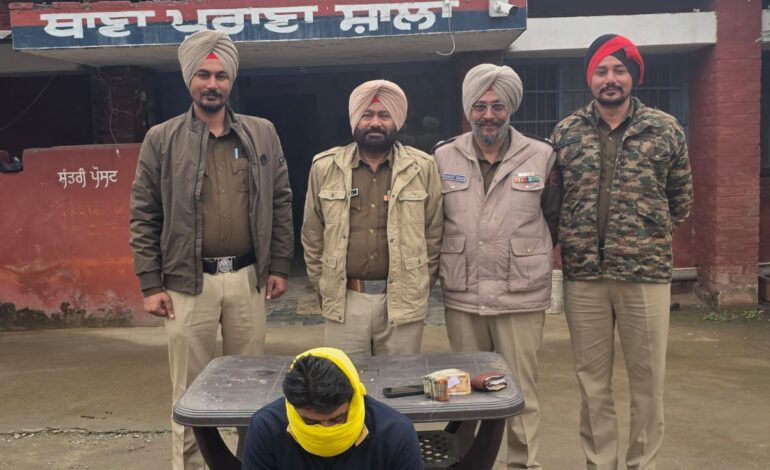 ਲੁੱਟ ਹੋਣ ਦੀ ਮਨਘੜਤ ਕਹਾਣੀ ਬਣਾਉਣ ਵਾਲਾ ਖੁੱਦ ਹੀ ਪੁਲਿਸ ਦੇ ਅੜਿੱਕੇ ਚੜਿਆ