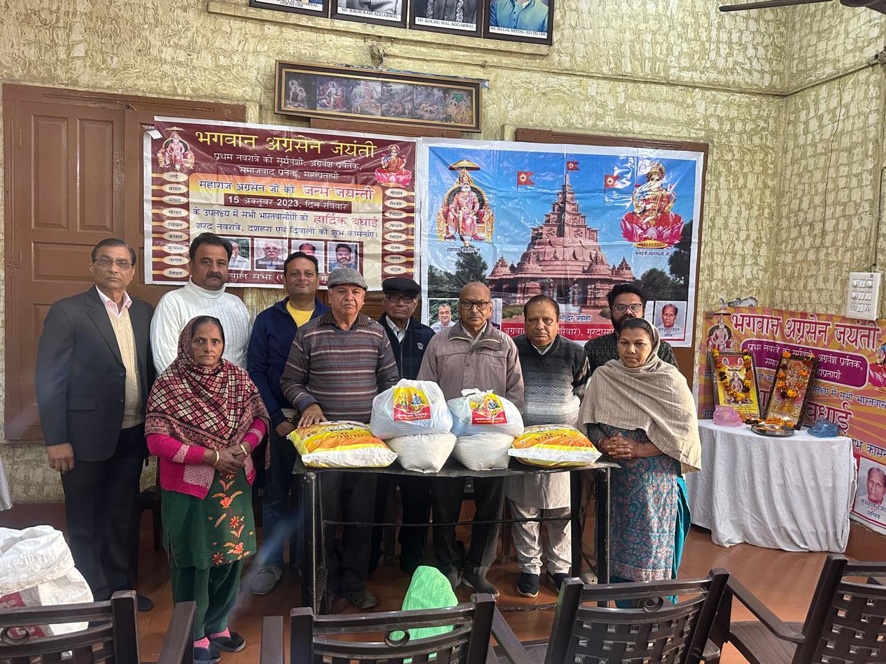 ਅਗਰਵਾਲ ਸਭਾ ਗੁਰਦਾਸਪੁਰ ਵੱਲੋਂ 54ਵਾਂ ਰਾਸ਼ਨ ਵੰਡ ਸਮਾਰੋਹ ਆਯੋਜਿਤ; ਲੋੜਵੰਦ ਪਰਿਵਾਰਾਂ ਦੀ ਸੇਵਾ ਦੇ 4 ਸਾਲ ਮੁਕੰਮਲ