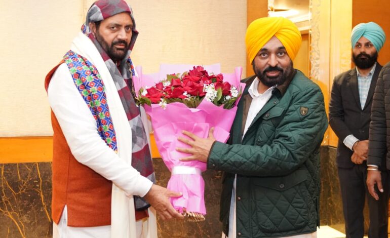 ਪਾਣੀਆਂ ਦੇ ਵਿਵਾਦ ‘ਤੇ ਪੰਜਾਬ ਦੇ ਹਿੱਤਾਂ ਉੱਤੇ ਡਟ ਕੇ ਪਹਿਰਾ ਦੇ ਰਹੀ ਹੈ ਪੰਜਾਬ ਸਰਕਾਰ-ਮੁੱਖ ਮੰਤਰੀ ਭਗਵੰਤ ਸਿੰਘ ਮਾਨ