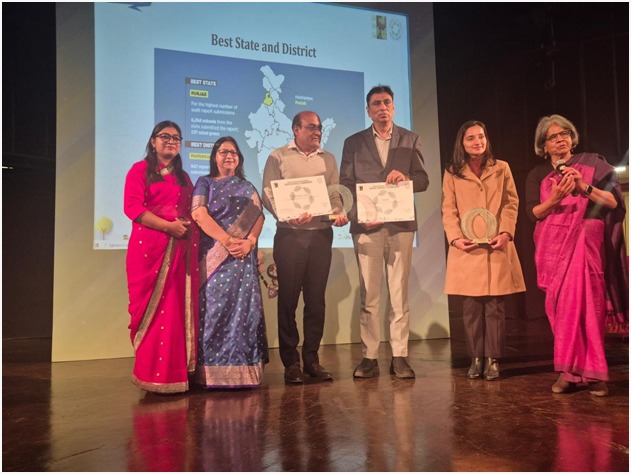 ਪੰਜਾਬ  ਨੇ ਗ੍ਰੀਨ ਸਕੂਲ ਪ੍ਰੋਗਰਾਮ ਅਧੀਨ ਲਗਾਤਾਰ ਤੀਜੇ ਸਾਲ ਹਾਸਿਲ ਕੀਤਾ ਚੋਟੀ ਦਾ ਸਥਾਨ