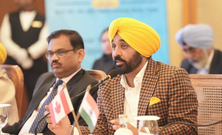 ਪੰਜਾਬ ਦੇ ਮੁੱਖ ਮੰਤਰੀ ਭਗਵੰਤ ਸਿੰਘ ਮਾਨ ਵੱਲੋਂ ਬ੍ਰਿਟਿਸ਼ ਕੋਲੰਬੀਆ ਨਾਲ ਵਪਾਰਕ ਰਿਸ਼ਤਿਆਂ ਨੂੰ ਹੋਰ ਮਜ਼ਬੂਤ ਕਰਨ ਦੀ ਵਕਾਲਤ