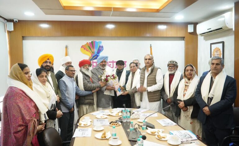 ਪੰਜਾਬ ਸਰਕਾਰ ਸੰਤਾਂ, ਮਹਾਂਪੁਰਸ਼ਾਂ ਤੇ ਧਾਰਮਿਕ ਸੰਪਰਦਾਵਾਂ ਦੀ ਅਗਵਾਈ ਵਿੱਚ ਵੱਡੇ ਪੱਧਰ ‘ਤੇ ਮਨਾਏਗੀ ਸ੍ਰੀ ਗੁਰੂ ਰਵਿਦਾਸ ਜੀ ਦਾ 650ਵਾਂ ਪ੍ਰਕਾਸ਼ ਪੁਰਬ: ਵਿੱਤ ਮੰਤਰੀ ਹਰਪਾਲ ਸਿੰਘ ਚੀਮਾ