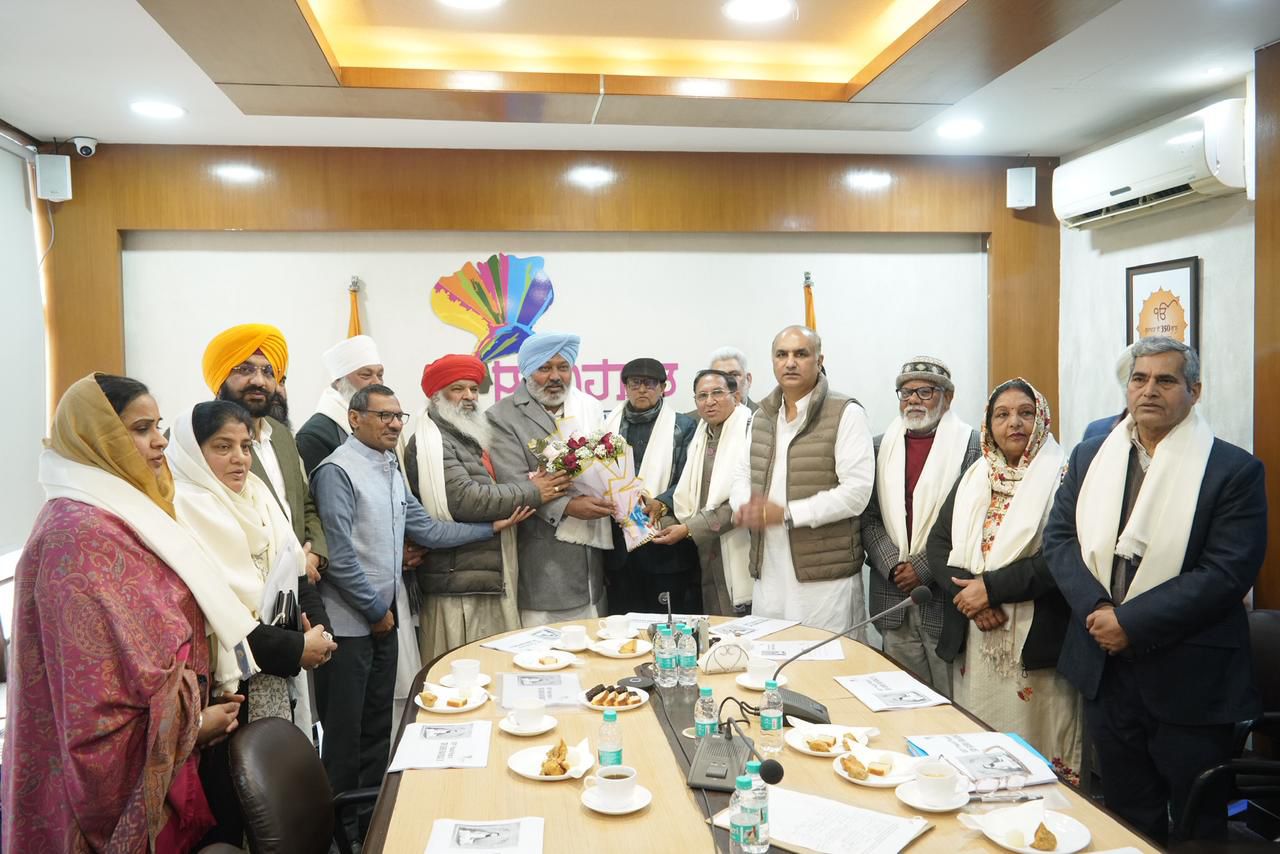 ਪੰਜਾਬ ਸਰਕਾਰ ਸੰਤਾਂ, ਮਹਾਂਪੁਰਸ਼ਾਂ ਤੇ ਧਾਰਮਿਕ ਸੰਪਰਦਾਵਾਂ ਦੀ ਅਗਵਾਈ ਵਿੱਚ ਵੱਡੇ ਪੱਧਰ ‘ਤੇ ਮਨਾਏਗੀ ਸ੍ਰੀ ਗੁਰੂ ਰਵਿਦਾਸ ਜੀ ਦਾ 650ਵਾਂ ਪ੍ਰਕਾਸ਼ ਪੁਰਬ: ਵਿੱਤ ਮੰਤਰੀ ਹਰਪਾਲ ਸਿੰਘ ਚੀਮਾ