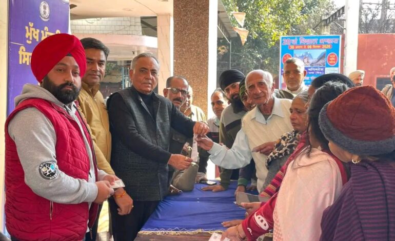 ਪੰਜਾਬ ਸਰਕਾਰ ਦੀਆਂ ਸਿਹਤ ਸਹੂਲਤਾਂ ਹੁਣ ਲੋਕਾਂ ਦੇ ਬਰੂਹਾਂ ‘ਤੇ ਪਹੁੰਚੀਆਂ-ਰਮਨ ਬਹਿਲ