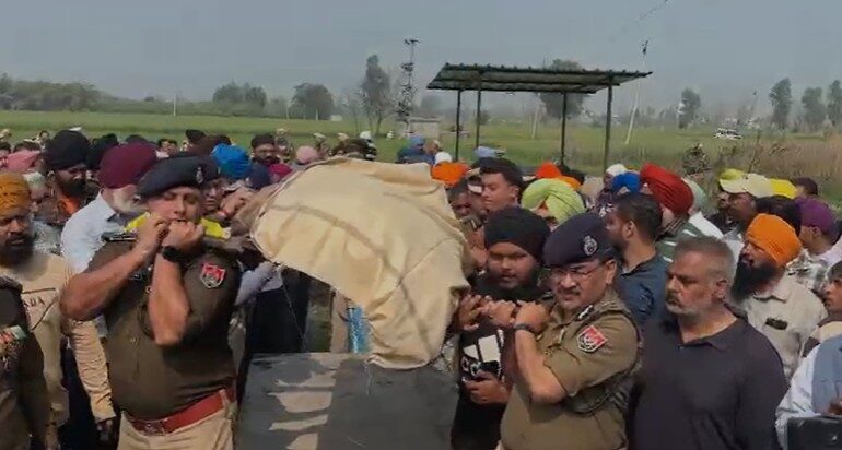 ਸ਼ਹੀਦ ਏਐਸਆਈ ਗੁਰਨਾਮ ਸਿੰਘ ਨੂੰ ਰਾਜਕੀ ਸਨਮਾਨ ਨਾਲ ਅੰਤਿਮ ਵਿਦਾਈ