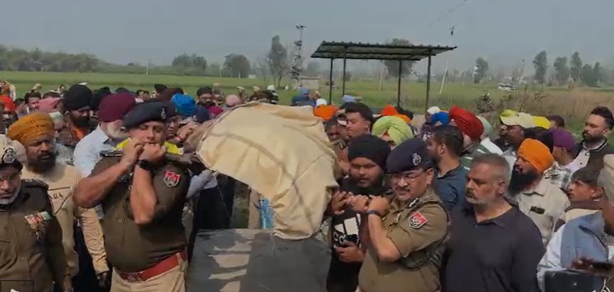 ਸ਼ਹੀਦ ਏਐਸਆਈ ਗੁਰਨਾਮ ਸਿੰਘ ਨੂੰ ਰਾਜਕੀ ਸਨਮਾਨ ਨਾਲ ਅੰਤਿਮ ਵਿਦਾਈ
