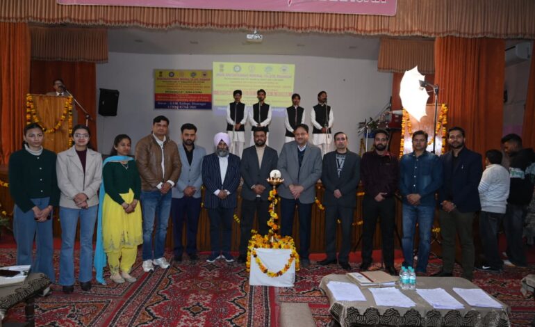 ਮਹਾਤਮਾ ਗਾਂਧੀ ਸਟੇਟ ਇੰਸਟੀਚਿਊਟ ਆਫ਼ ਪਬਲਿਕ ਐਡਮਿਨਿਸਟਰੇਸ਼ਨ (ਮੈਗਸੀਪਾ) ਵੱਲੋਂ 5 ਫਰਵਰੀ ਤੋਂ 11 ਫਰਵਰੀ ਤੱਕ ‘ਯੁਵਾ ਆਪਦਾ ਮਿੱਤਰ’ ਟ੍ਰੇਨਿੰਗ ਪ੍ਰੋਗਰਾਮ ਐਸ.ਐਸ.ਐਮ ਕਾਲਜ  ਵਿਚ ਸ਼ੁਰੂ