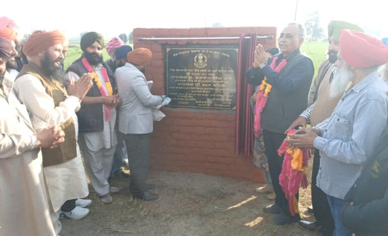 ਰਮਨ ਬਹਿਲ ਵਲੋਂ  64ਲੱਖ ਰੁਪਏ ਦੀ ਲਾਗਤ ਨਾਲ ਪਿੰਡ ਸਾਧੂਚੱਕ, ਥਾਣੇਵਾਲ ਅਤੇ ਰੌੜਾਂਵਾਲੀ ਵਿਖੇ ਵਿਕਾਸ ਕਾਰਜਾਂ ਦੀ ਸ਼ੁਰੂਆਤ