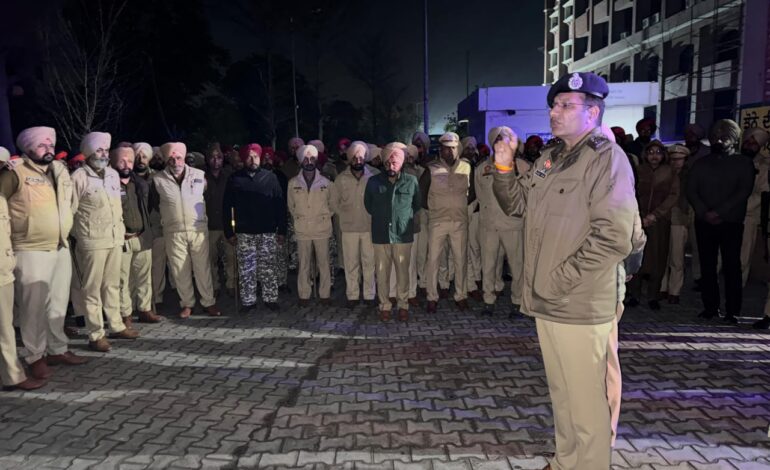 ‘ਗੈਂਗਸਟਰਾਂ ‘ਤੇ ਵਾਰ’: ‘ਆਪਰੇਸ਼ਨ ਪ੍ਰਹਾਰ-2’ ਦੇ ਦੂਜੇ ਦਿਨ 1600 ਤੋਂ ਵੱਧ ਵਿਅਕਤੀਆਂ ਨੂੰ ਕੀਤਾ ਗ੍ਰਿਫ਼ਤਾਰ