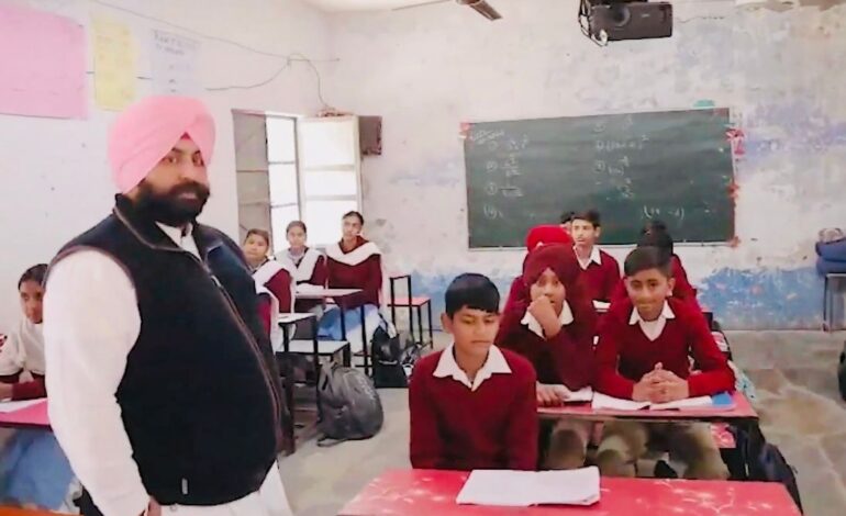 ਹਰਜੋਤ ਸਿੰਘ ਬੈਂਸ ਵੱਲੋਂ ਮੋਹਾਲੀ ਦੇ ਸਰਕਾਰੀ ਸਕੂਲ ਦਾ ਅਚਨਚੇਤ ਦੌਰਾ; ਸਕੂਲ ਦੀ ਨੁਹਾਰ ਬਦਲਣ ਦੇ ਦਿੱਤੇ ਆਦੇਸ਼