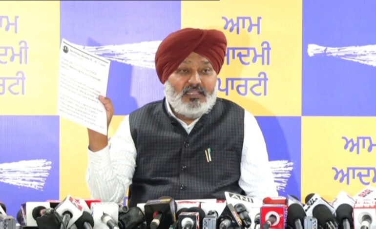 ਭਾਜਪਾ ਦਾ ਅਮਰੀਕਾ-ਭਾਰਤ ਸੌਦਾ ਪੰਜਾਬ ਦੇ ਕਿਸਾਨਾਂ ਨੂੰ ਤਬਾਹ ਕਰਨ ਅਤੇ ਭਾਰਤ ਦੀ ਖੇਤੀਬਾੜੀ ਨੂੰ ਅਮਰੀਕਾ ਨੂੰ ਵੇਚਣ ਦੀ ਸਾਜ਼ਿਸ਼ ਹੈ: ਹਰਪਾਲ ਸਿੰਘ ਚੀਮਾ