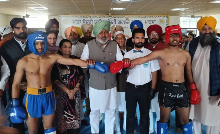 ਭਗਵੰਤ ਮਾਨ ਸਰਕਾਰ ਵੱਲੋਂ ਮਾਤਾ ਸੁੰਦਰੀ ਯੂਨੀਵਰਸਿਟੀ ਗਰਲਜ਼ ਕਾਲਜ ਵਿਖੇ 10ਕਰੋੜ ਰੁਪਏ ਦੀ ਲਾਗਤ ਨਾਲ ਬਣਨ ਵਾਲੇ ਲੜਕੀਆਂ ਦੇ ਹੋਸਟਲ ਨਿਰਮਾਣ ਦੀ ਸ਼ੁਰੂਆਤ: ਹਰਪਾਲ ਸਿੰਘ ਚੀਮਾ