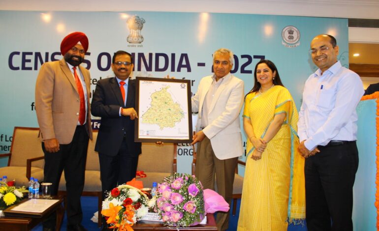 ਪੰਜਾਬ ਵਿੱਚ ਜਨਗਣਨਾ 2027 ਦਾ ਪਹਿਲਾ ਪੜਾਅ 15 ਮਈ ਤੋਂ ਹੋਵੇਗਾ ਸ਼ੁਰੂ; 30 ਅਪ੍ਰੈਲ ਤੋਂ ਸ਼ੁਰੂ ਹੋਵੇਗੀ ਸਵੈ-ਗਣਨਾ