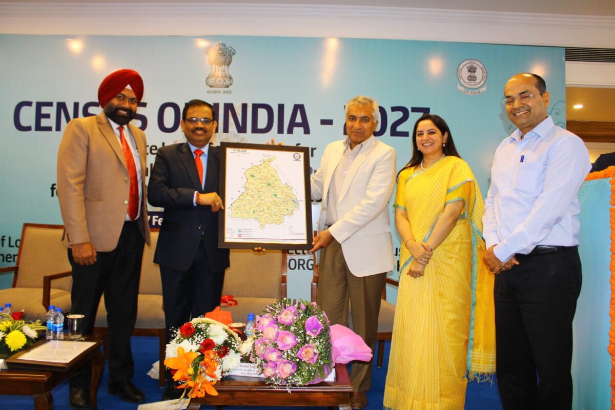 ਪੰਜਾਬ ਵਿੱਚ ਜਨਗਣਨਾ 2027 ਦਾ ਪਹਿਲਾ ਪੜਾਅ 15 ਮਈ ਤੋਂ ਹੋਵੇਗਾ ਸ਼ੁਰੂ; 30 ਅਪ੍ਰੈਲ ਤੋਂ ਸ਼ੁਰੂ ਹੋਵੇਗੀ ਸਵੈ-ਗਣਨਾ