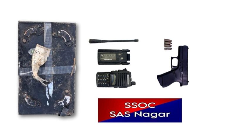 ਪੰਜਾਬ ਪੁਲਿਸ ਨੇ ਸੂਬੇ ਵਿੱਚ ਵੱਡੀ ਅੱਤਵਾਦੀ ਸਾਜ਼ਿਸ਼ ਨੂੰ ਕੀਤਾ ਨਾਕਾਮ; ਆਰਡੀਐਕਸ-ਅਧਾਰਤ ਆਈਈਡੀ, ਗਲੌਕ ਪਿਸਤੌਲ ਸਮੇਤ ਦੋ ਕਾਰਕੁਨ ਕਾਬੂ