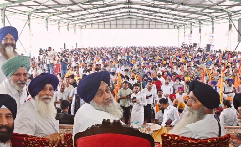 ਸੁਖਬੀਰ ਸਿੰਘ ਬਾਦਲ ਨੇ ਕੰਢੀ ਇਲਾਕੇ ਦੇ ਵਿਕਾਸ ਵਾਸਤੇ ਪੇਸ਼ ਕੀਤੀ ਯੋਜਨਾ, ਸਾਬਕਾ ਵਿਧਾਇਕ ਸੁਰਿੰਦਰ ਸਿੰਘ ਭੁੱਲੇਵਾਲ ਰਾਠਾਂ ਦਾ ਅਕਾਲੀ ਦਲ ਵਿਚ ਵਾਪਸੀ ’ਤੇ ਕੀਤਾ ਸਵਾਗਤ