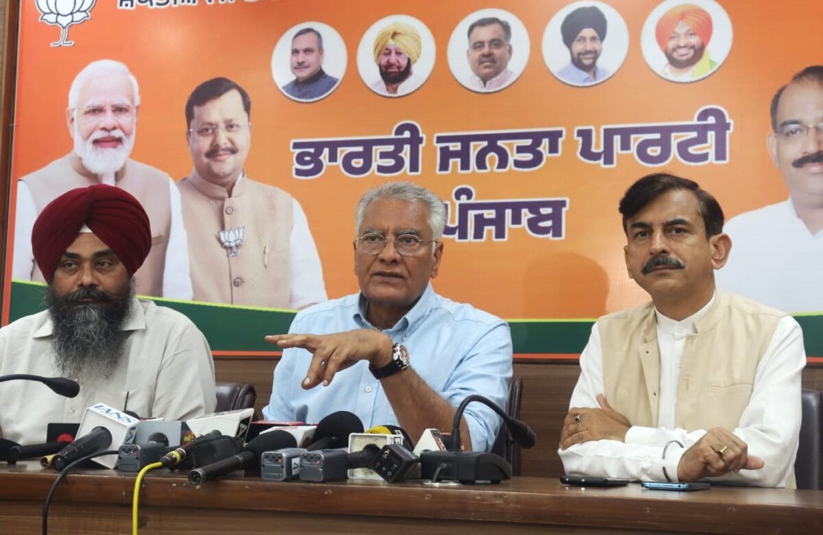 ਵਿਧਾਨ ਸਭਾ ਵਿਚ ਅਸਲ ਲੋਕ ਮੁੱਦੇ ਰੋਲਣ ਲਈ ਕਾਂਗਰਸ ਤੇ ਆਪ ਨੇ ਕੀਤੀ ਯੁਗਲਬੰਦੀ – ਸੁਨੀਲ ਜਾਖੜ