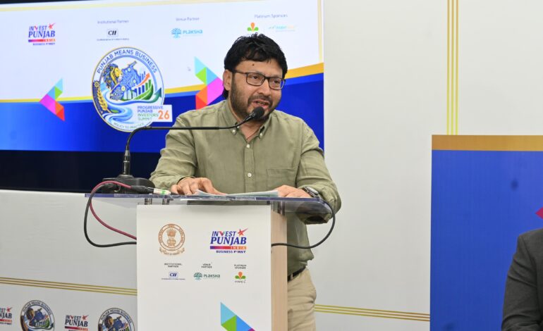 ਪ੍ਰਗਤੀਸ਼ੀਲ ਪੰਜਾਬ ਨਿਵੇਸ਼ਕ ਸੰਮੇਲਨ – 2026 – ਏਰੋਸਪੇਸ ਅਤੇ ਰੱਖਿਆ ਸੈਸ਼ਨ