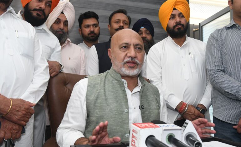 ਕੇਂਦਰੀ ਗ੍ਰਹਿ ਮੰਤਰੀ ਅਮਿਤ ਸ਼ਾਹ ਆਪਣੇ ਦੌਰੇ ਦੌਰਾਨ ਪੰਜਾਬ ਦੇ ਰੋਕੇ ਹੋਏ ਫੰਡ ਜ਼ਰੂਰ ਜਾਰੀ ਕਰਨ: ਬਲਤੇਜ ਪੰਨੂ