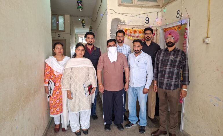 ਵਿਜੀਲੈਂਸ ਬਿਊਰੋ ਨੇ ਜੂਨੀਅਰ ਇੰਜੀਨੀਅਰ ਨੂੰ 14,000 ਰੁਪਏ ਰਿਸ਼ਵਤ ਲੈਂਦਿਆਂ ਰੰਗੇ ਹੱਥੀਂ ਕੀਤਾ ਕਾਬੂ