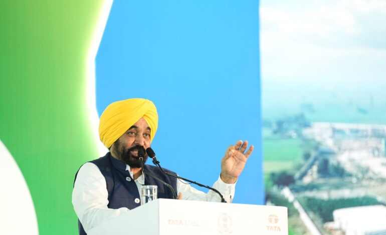 ਭਾਰਤ ਦਾ ਦੂਜਾ ਸਭ ਤੋਂ ਵੱਡਾ ਟਾਟਾ ਸਟੀਲ ਪਲਾਂਟ ਪੰਜਾਬ ਵਿੱਚ ਕਾਰਜਸ਼ੀਲ, ਹਜ਼ਾਰਾਂ ਨੌਜਵਾਨਾਂ ਨੂੰ ਮਿਲੇਗਾ ਰੋਜ਼ਗਾਰ