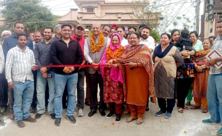 ਵਿਧਾਇਕਾ ਅਰੁਣਾ ਚੌਧਰੀ ਨੇ ਵੱਖ ਵੱਖ ਵਾਰਡਾਂ ਵਿੱਚ 1.57ਕਰੋੜ ਦੀ ਲਾਗਤ ਨਾਲ ਬਣਨ ਵਾਲੀਆਂ ਗਲੀਆਂ ਤੇ ਹੋਰਨਾਂ ਕੰਮਾਂ ਦਾ ਕੀਤਾ ਉਦਘਾਟਨ