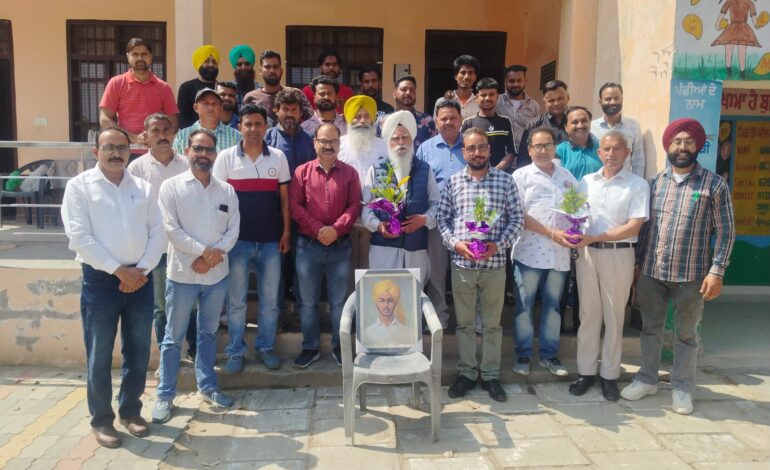 ਸ਼ਹੀਦ ਭਗਤ ਸਿੰਘ, ਰਾਜਗੁਰੂ ਅਤੇ ਸੁਖਦੇਵ ਦੀ ਵਿਚਾਰਧਾਰਾ ਨੂੰ ਅਪਣਾਉਣ ਦੀ ਲੋੜ: ਪ ਸ ਸ ਫ