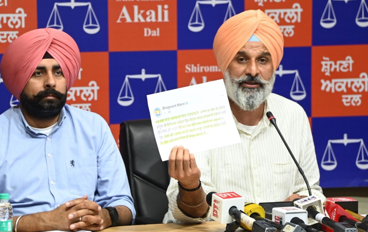 ਡਾ. ਗਗਨਦੀਪ ਸਿੰਘ ਰੰਧਾਵਾ ਦਾ ਪੋਸਟ ਮਾਰਟਮ ਜਾਂ ਤਾਂ ਪੀ ਜੀ ਆਈ ਜਾਂ ਫਿਰ ਏਮਜ਼ ਦੇ ਡਾਕਟਰਾਂ ਤੋਂ ਕਰਵਾਇਆ ਜਾਵੇ: ਬਿਕਰਮ ਸਿੰਘ ਮਜੀਠੀਆ