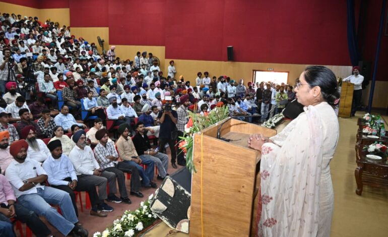 ਅਨੁਸੂਚਿਤ ਜਾਤੀਆਂ ਨੂੰ ਵਜ਼ੀਫ਼ੇ ਵੰਡਣ ਵਿੱਚ ਪੰਜਾਬ ਕੌਮੀ ਪੱਧਰ ’ਤੇ ਦੂਜੇ ਸਥਾਨ ’ਤੇ , ਭਗਵੰਤ ਮਾਨ ਸਰਕਾਰ ਅਧੀਨ ਲਗਭਗ 10 ਲੱਖ ਵਿਦਿਆਰਥੀਆਂ ਨੂੰ ਮਿਲਿਆ ਲਾਭ : ਡਾ. ਬਲਜੀਤ ਕੌਰ