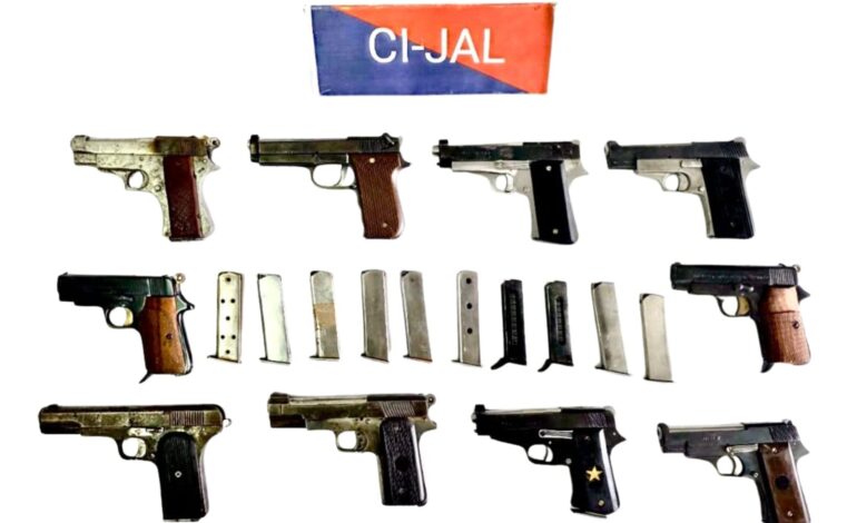 ਅੰਤਰ-ਰਾਜੀ ਗੈਰ-ਕਾਨੂੰਨੀ ਹਥਿਆਰਾਂ ਦੇ ਸਪਲਾਈ ਮਾਡਿਊਲ ਨਾਲ ਜੁੜੇ ਦੋ ਵਿਅਕਤੀ ਗ੍ਰਿਫ਼ਤਾਰ, 10 ਪਿਸਤੌਲ ਬਰਾਮਦ