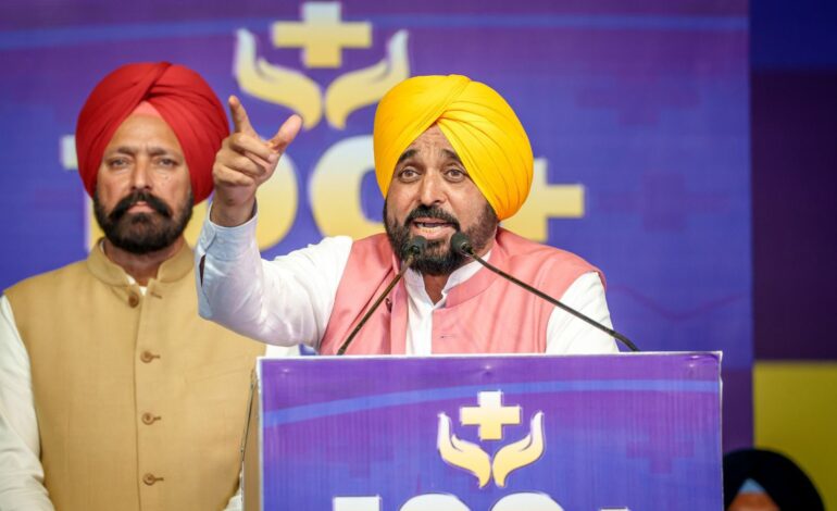 ਅਸੀਂ 13 ਅਪ੍ਰੈਲ ਨੂੰ ‘ਬੇਅਦਬੀ’ ਕਾਨੂੰਨ ਵਿੱਚ ਸੋਧ ਕਰਾਂਗੇ; ਸ੍ਰੀ ਗੁਰੂ ਗ੍ਰੰਥ ਸਾਹਿਬ ਦੀ ਬੇਅਦਬੀ ਕਰਨ ਵਾਲੇ ਕਿਸੇ ਵੀ ਸ਼ਖ਼ਸ ਨੂੰ 10 ਸਾਲ ਤੋਂ ਲੈ ਕੇ ਉਮਰ ਕੈਦ ਤੱਕ ਦੀ ਸਜ਼ਾ ਹੋਵੇਗੀ: ਭਗਵੰਤ ਸਿੰਘ ਮਾਨ