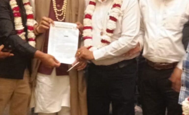 ਦਰਸ਼ਨ ਮਹਾਜਨ ਭਾਰਤੀ ਉਦਯੋਗ ਵਿਆਪਾਰ ਮੰਡਲ ਦੇ ਰਾਸ਼ਟਰੀ ਸੰਗਠਨ ਮੰਤਰੀ ਨਿਯੁਕਤ