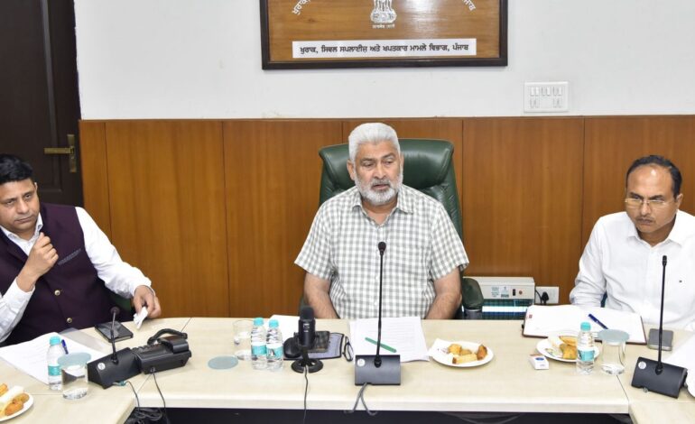 1 ਅਪਰੈਲ ਤੋਂ ਸ਼ੁਰੂ ਹੋ ਰਹੇ ਕਣਕ ਦੇ ਖਰੀਦ ਸੀਜ਼ਨ ਲਈ ਖੁਰਾਕ, ਸਿਵਲ ਸਪਲਾਈ ਤੇ ਖਪਤਕਾਰ ਮਾਮਲੇ ਵਿਭਾਗ ਵੱਲੋਂ ਤਿਆਰੀਆਂ ਮੁਕੰਮਲ 