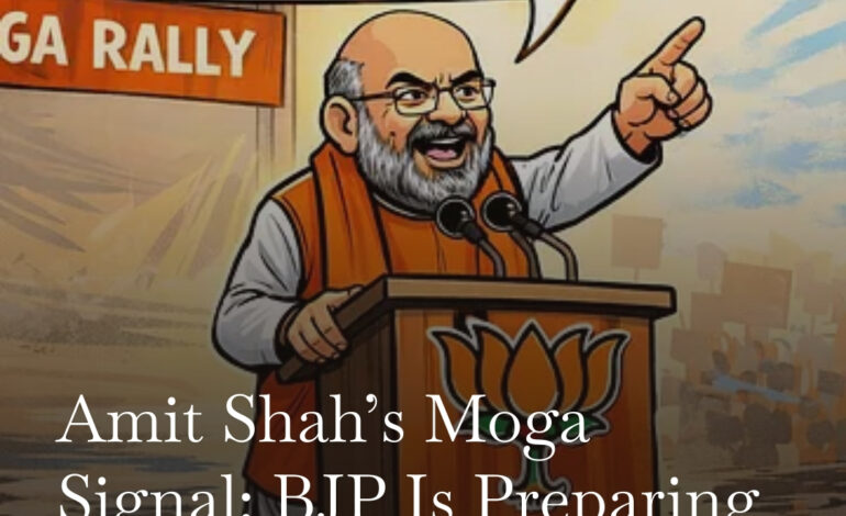 ਮੋਗਾ ਰੈਲੀ ਤੋਂ ਅਮਿਤ ਸ਼ਾਹ ਦਾ ਸੁਨੇਹਾ: ਭਾਜਪਾ ਪੰਜਾਬ ਵਿੱਚ ਇਕੱਲੇ ਦਮ ‘ਤੇ ਮੈਦਾਨ ਵਿੱਚ ਉੱਤਰਨ ਲਈ ਤਿਆਰ