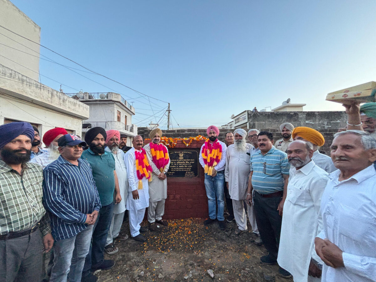ਵਿਧਾਇਕ ਪਾਹੜਾ ਨੇ ਵਾਰਡ ਨੰਬਰ 28 ਬਾਬੋਵਾਲ ਵਿੱਚ ਕੀਤਾ ਵਿਕਾਸ ਕਾਰਜਾਂ ਦਾ ਉਦਘਾਟਨ