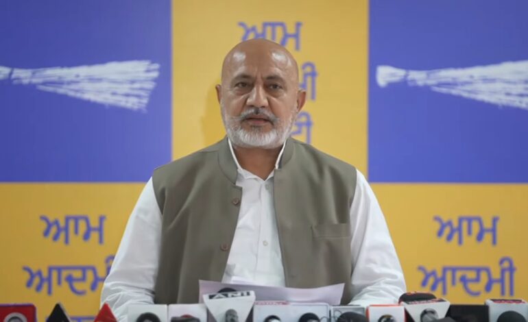 ਬੀਬੀਐਮਬੀ ਦੀਆਂ ਅਸਾਮੀਆਂ ਖੋਲ੍ਹਣ ਦਾ ਕੇਂਦਰ ਦਾ ਕਦਮ ਪੰਜਾਬ ਦੇ ਦਰਿਆਈ ਪਾਣੀਆਂ ‘ਤੇ ਕਬਜ਼ਾ ਕਰਨ ਦੀ ਕੋਸ਼ਿਸ਼ ਹੈ: ਬਲਤੇਜ ਪੰਨੂ