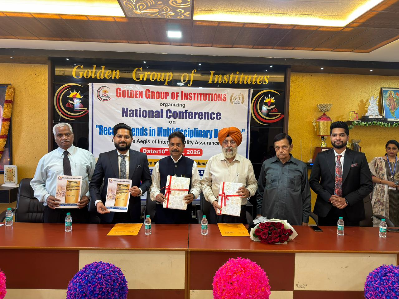 ਗੋਲਡਨ ਗਰੁੱਪ ਆਫ਼ ਇੰਸਟੀਚਿਊਸ਼ਨਜ਼ ਗੁਰਦਾਸਪੁਰ ਵਿੱਚ ਨੈਸ਼ਨਲ ਕਾਨਫ਼ਰੰਸ ਦਾ ਸਫ਼ਲ ਆਯੋਜਨ