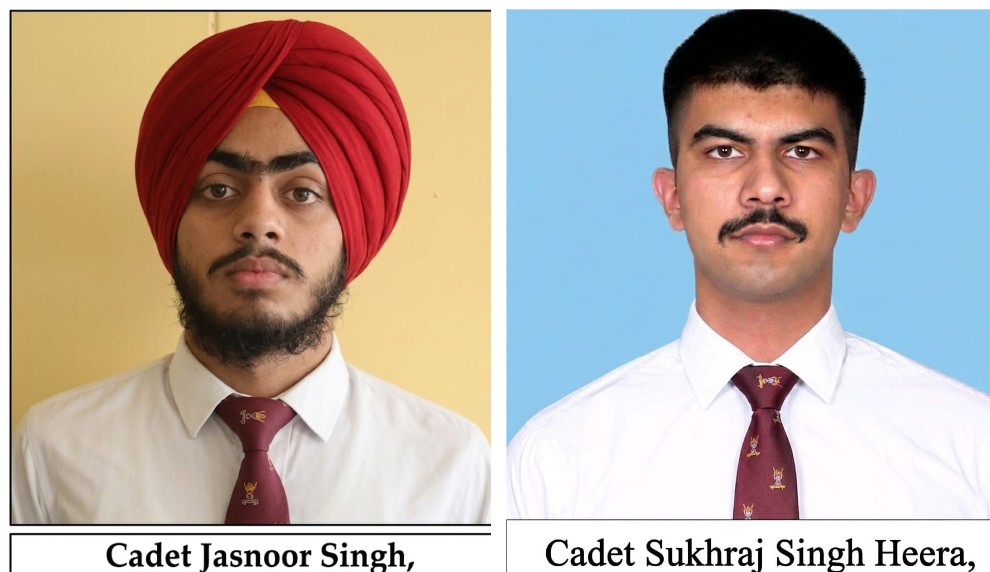 ਪੰਜਾਬ ਦਾ ਮਾਣ: ਮਹਾਰਾਜਾ ਰਣਜੀਤ ਸਿੰਘ ਪ੍ਰੈਪਰੇਟਰੀ ਇੰਸਟੀਚਿਊਟ ਦੇ ਕੈਡਿਟ ਜਸਨੂਰ ਸਿੰਘ ਸੀ.ਡੀ.ਐਸ. ਮੈਰਿਟ ਸੂਚੀ ਵਿੱਚ ਪੂਰੇ ਭਾਰਤ ‘ਚੋਂ ਅੱਵਲ