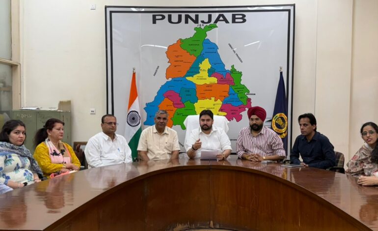 ਪੰਜਾਬ ਖਾਦੀ ਅਤੇ ਗਰਾਮ ਉਦਯੋਗ ਬੋਰਡ ਦੀ ਵਿੱਤੀ ਸਾਲ 2025-26 ਦੀਆਂ ਪ੍ਰਾਪਤੀਆ ਅਤੇ ਯੋਜਨਾਵਾਂ ਦੀ ਪ੍ਰਗਤੀ ਦੀ ਸਮੀਖਿਆ