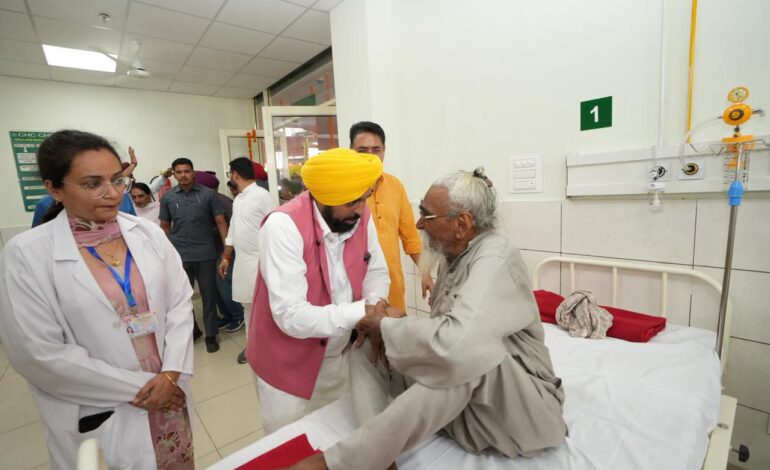 ਮੁੱਖ ਮੰਤਰੀ ਭਗਵੰਤ ਸਿੰਘ ਮਾਨ ਨੇ ਪਿੰਡ ਚੀਮਾ ਵਿੱਚ ਸੰਤ ਅਤਰ ਸਿੰਘ ਜੀ ਮਹਾਰਾਜ ਹਸਪਤਾਲ ਦਾ ਕੀਤਾ ਉਦਘਾਟਨ; 15 ਪਿੰਡਾਂ ਦੇ 50 ਹਜ਼ਾਰ ਵਾਸੀਆਂ ਨੂੰ ਹੋਵੇਗਾ ਲਾਭ