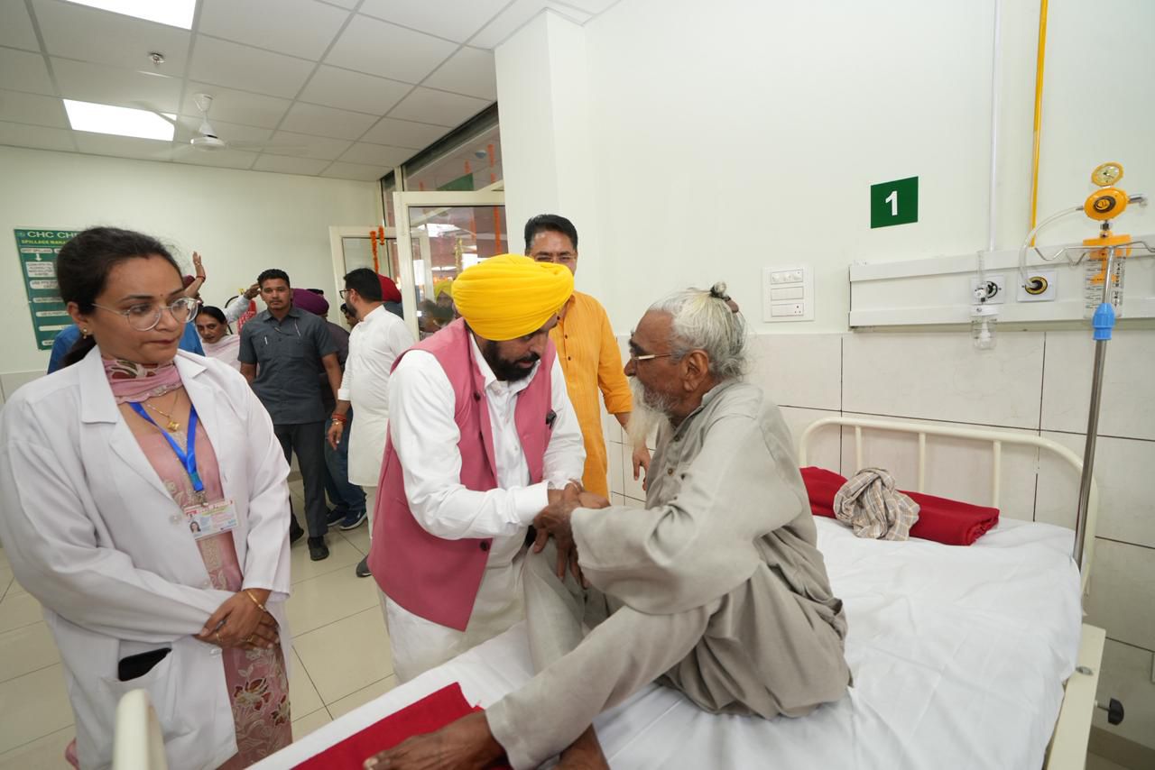 ਮੁੱਖ ਮੰਤਰੀ ਭਗਵੰਤ ਸਿੰਘ ਮਾਨ ਨੇ ਪਿੰਡ ਚੀਮਾ ਵਿੱਚ ਸੰਤ ਅਤਰ ਸਿੰਘ ਜੀ ਮਹਾਰਾਜ ਹਸਪਤਾਲ ਦਾ ਕੀਤਾ ਉਦਘਾਟਨ; 15 ਪਿੰਡਾਂ ਦੇ 50 ਹਜ਼ਾਰ ਵਾਸੀਆਂ ਨੂੰ ਹੋਵੇਗਾ ਲਾਭ