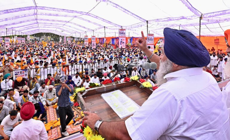 ਬੇਅਦਬੀ ਮਾਮਲੇ ’ਤੇ ਸਸਤੀ ਨੌਟੰਕੀ ਕਰਨ ’ਤੇ ਸੁਖਬੀਰ ਸਿੰਘ ਬਾਦਲ ਨੇ ਰਾਜਾ ਵੜਿੰਗ ਨੂੰ ਕੀਤੀ ਤਾੜਨਾ