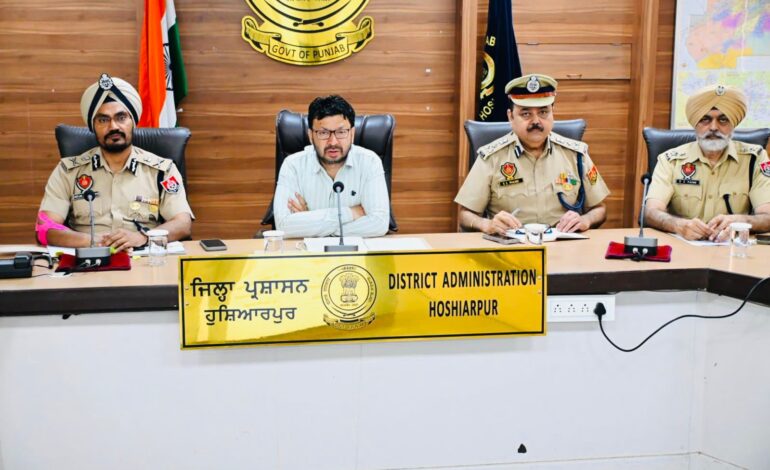 ਡਾ. ਰਵਜੋਤ ਸਿੰਘ ਨੇ ਜੇਲ੍ਹ ਵਿਭਾਗ ਦੀ ਕਾਰਗੁਜ਼ਾਰੀ ਦੀ ਸਮੀਖਿਆ, ਜੇਲ੍ਹ ਸੁਪਰਡੈਂਟਾਂ ਨਾਲ ਕੀਤੀ ਮੀਟਿੰਗ