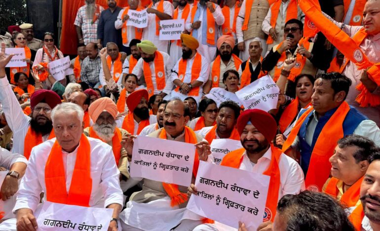 ਗਗਨਦੀਪ ਰੰਧਾਵਾ ਦੇ ਪਰਿਵਾਰ ਨੂੰ ਇਨਸਾਫ ਮਿਲਣ ਤੱਕ ਭਾਜਪਾ ਆਪਣੀ ਲੜਾਈ ਜਾਰੀ ਰੱਖੇਗੀ – ਸੁਨੀਲ ਜਾਖੜ