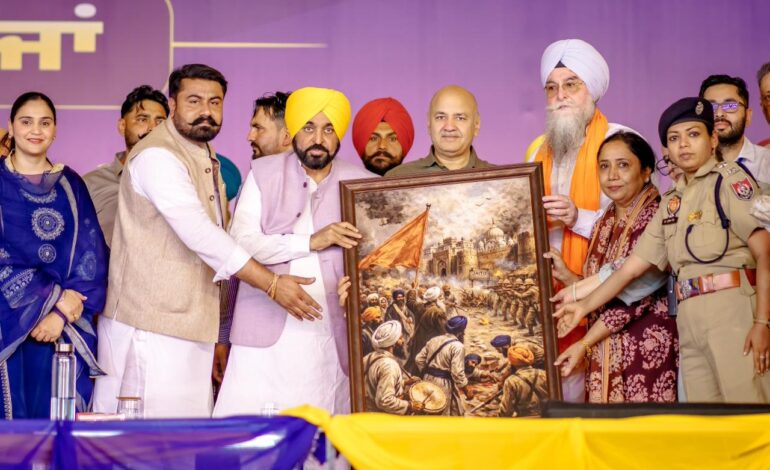 ਮੁੱਖ ਮੰਤਰੀ ਭਗਵੰਤ ਸਿੰਘ ਮਾਨ ਵੱਲੋਂ ਜੈਤੋ ਨੂੰ 28.68 ਕਰੋੜ ਰੁਪਏ ਦੇ ਵਿਕਾਸ ਪ੍ਰਾਜੈਕਟਾਂ ਦੀ ਸੌਗਾਤ